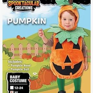 Spooktacular Creations Pumpkin Costume 3T